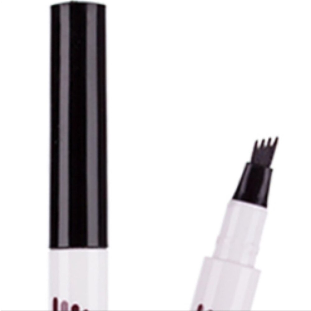 Eyebrow Pencil Waterproof Fork Tip Pen Tan